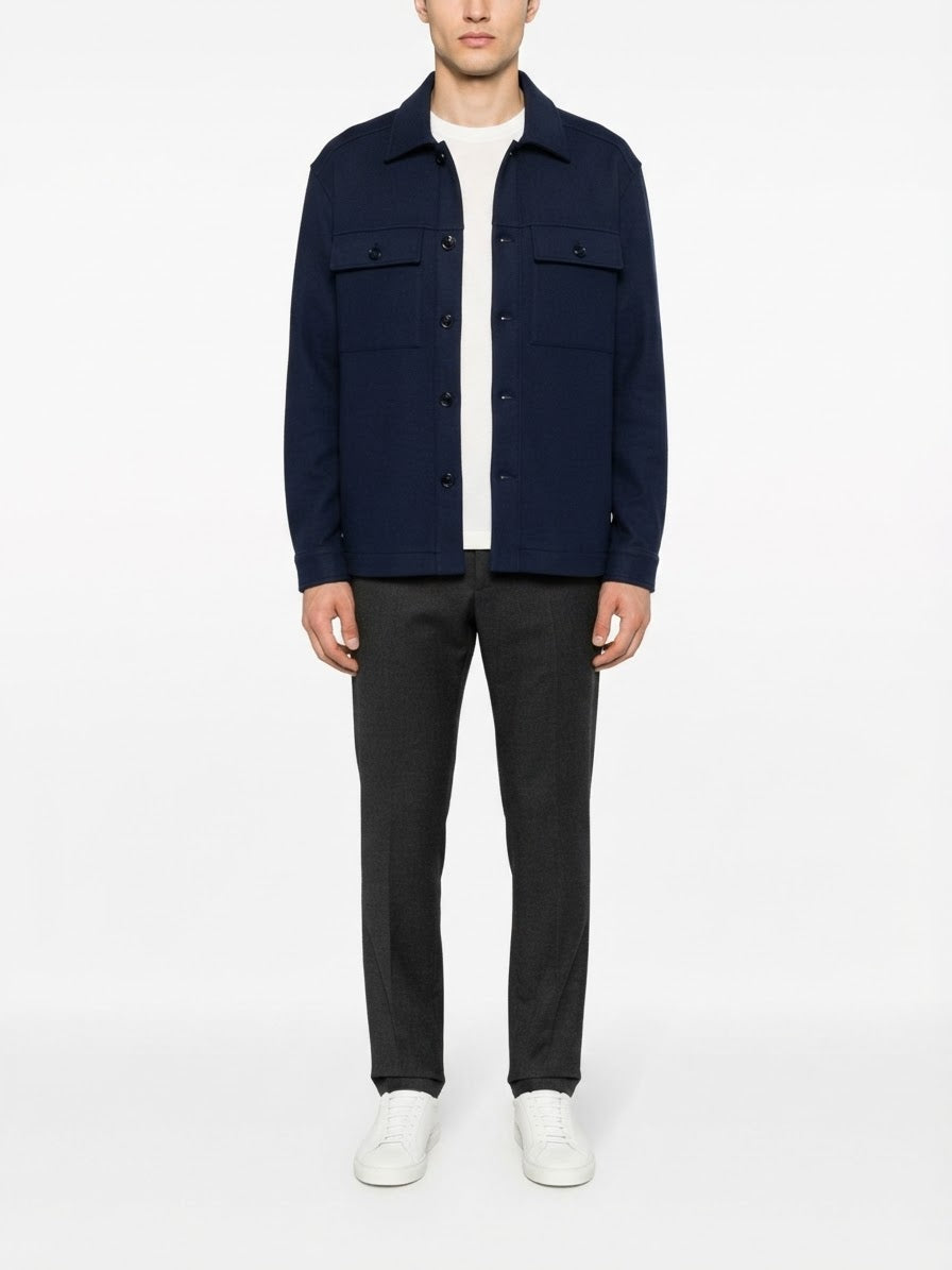 Giubbotto-Overjacket in Felpa
