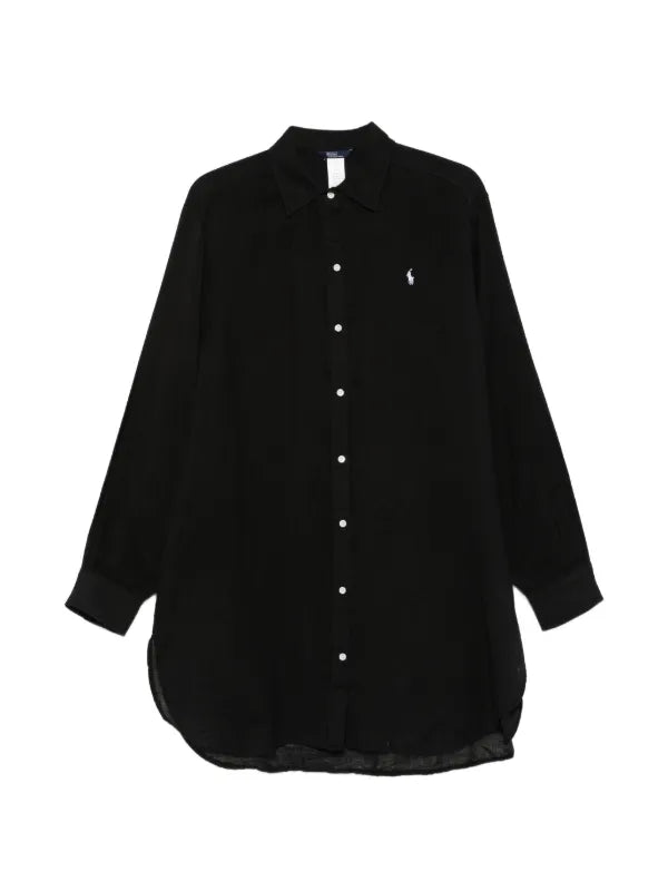 CAMICIA BOYFRIEND IN LINO E COTONE
