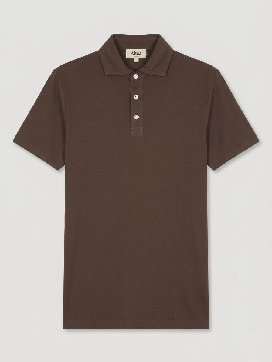 Polo In Ice Cotton