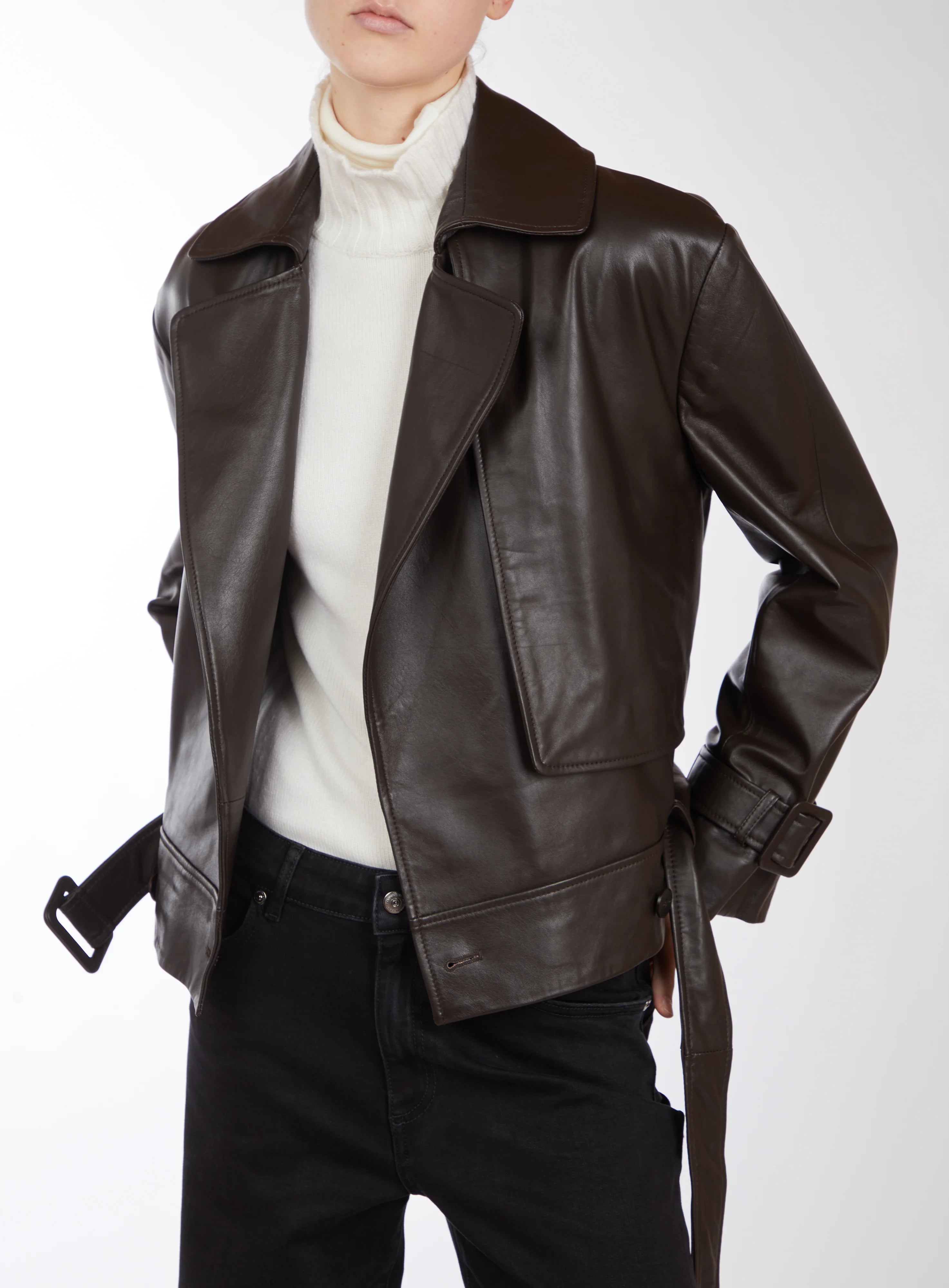 Giubbotto In Pelle Antonelli