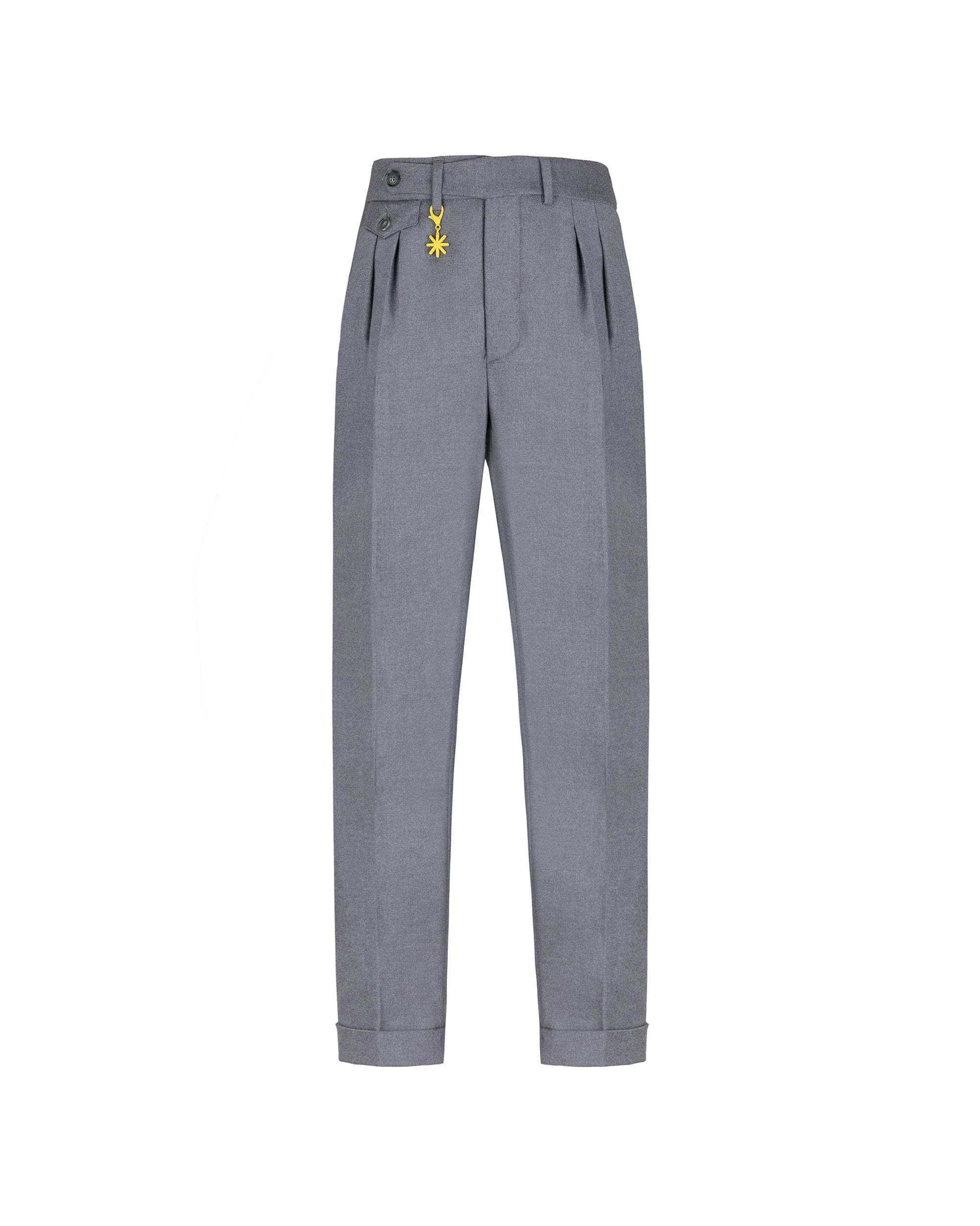Pantalone Doppia Pinces Con Bustino