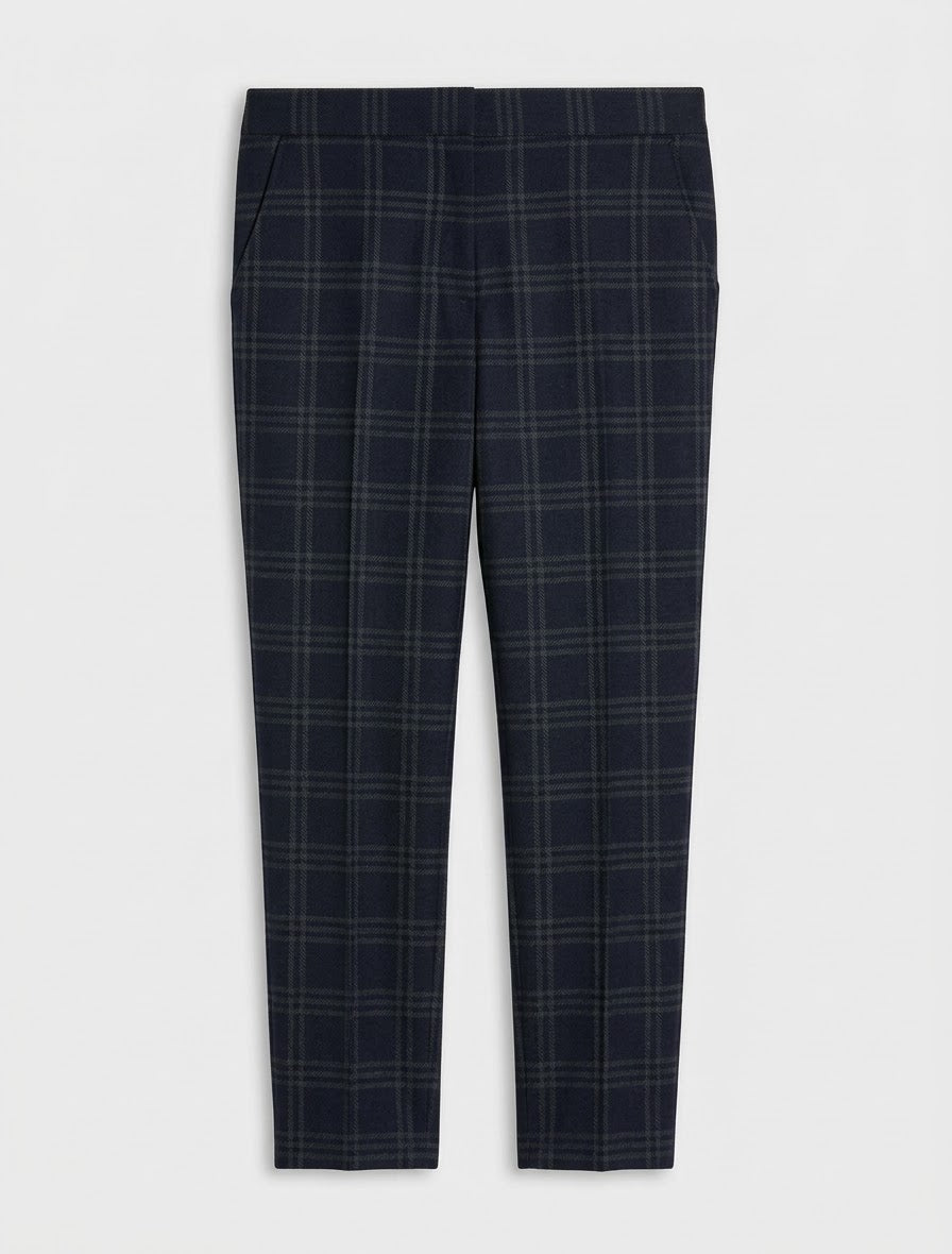 Pantaloni in Tessuto Stretch