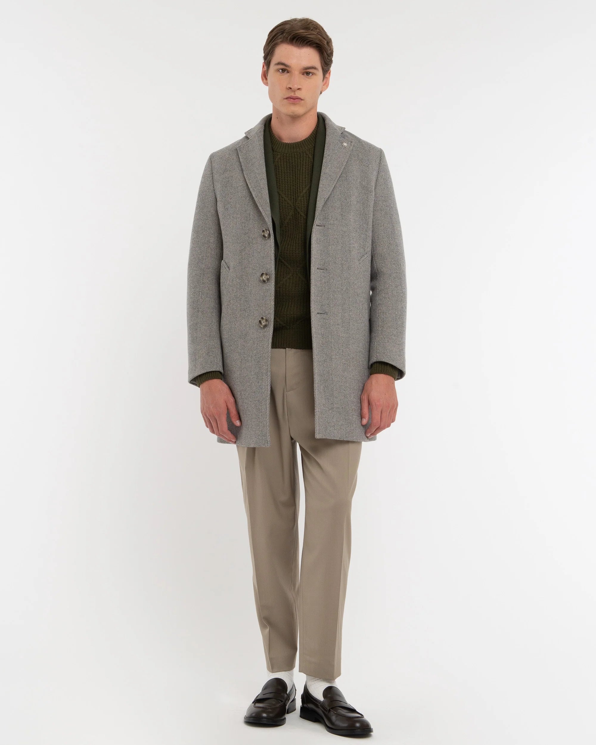Cappotto Slim Resca