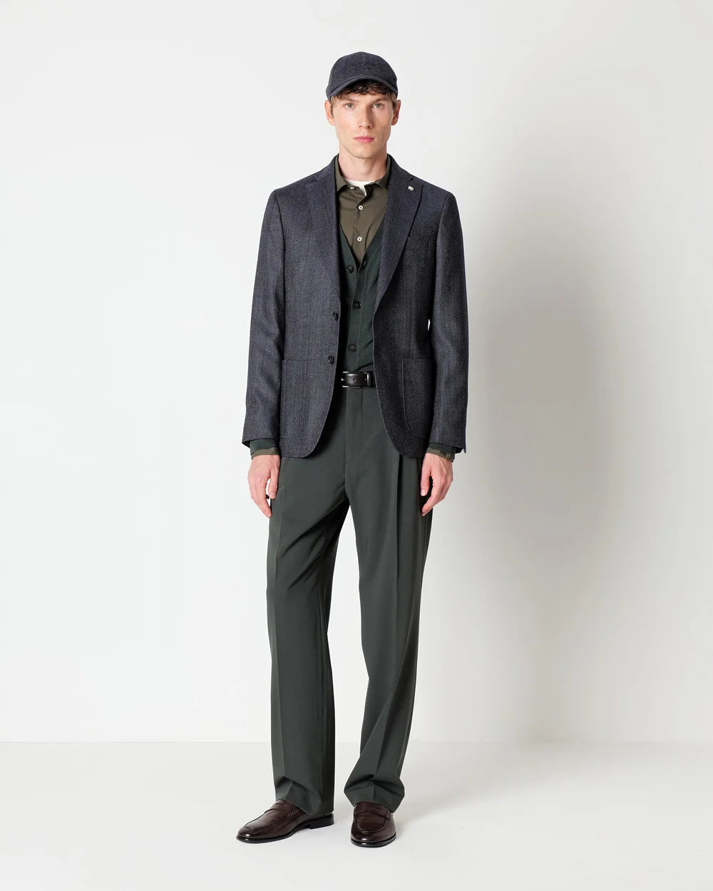 Giacca Twill Effetto Denim