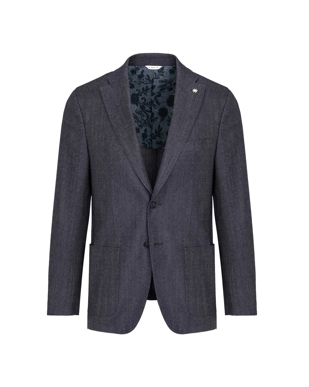 Giacca Twill Effetto Denim