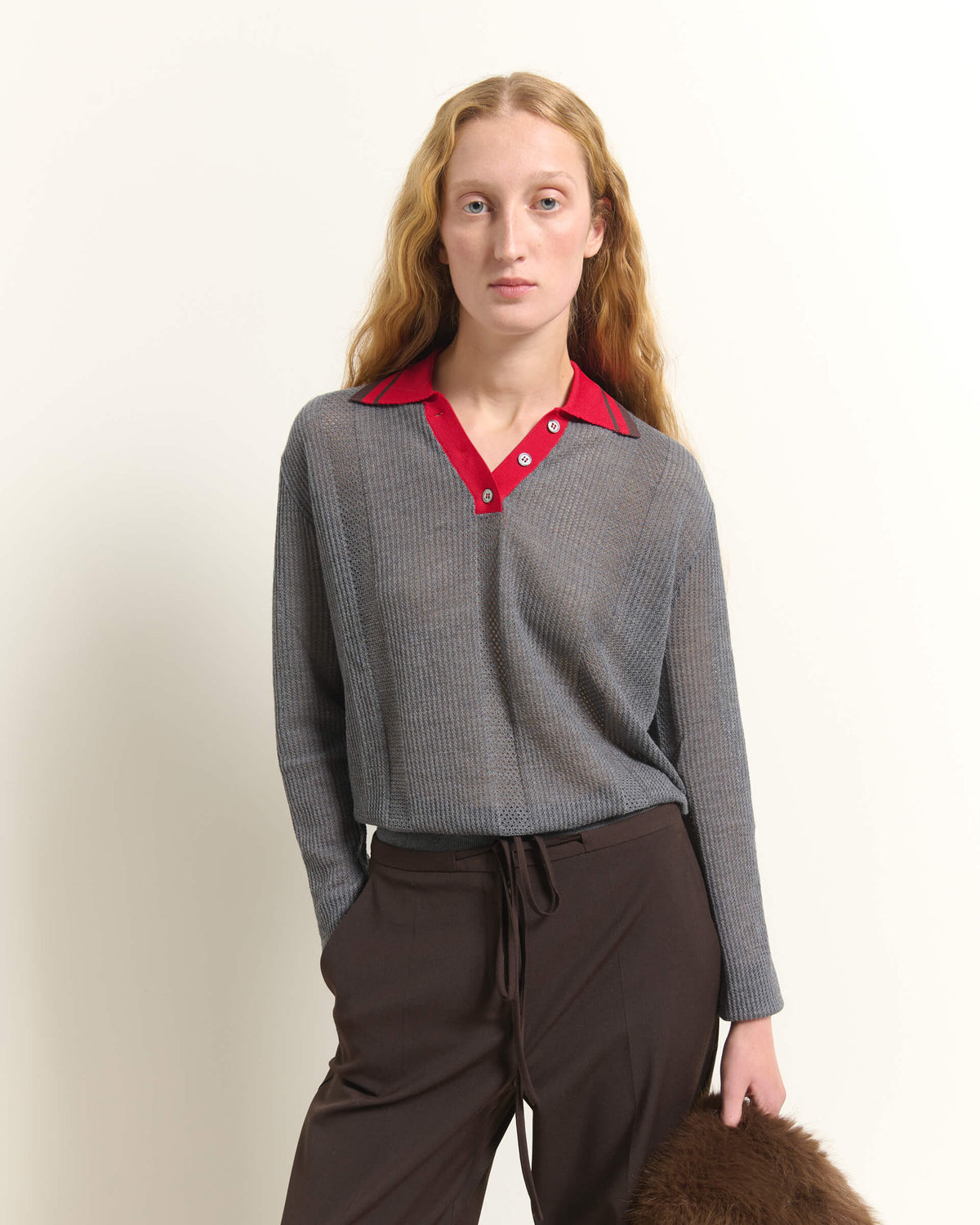 Polo In Lana, Seta e Cashmere