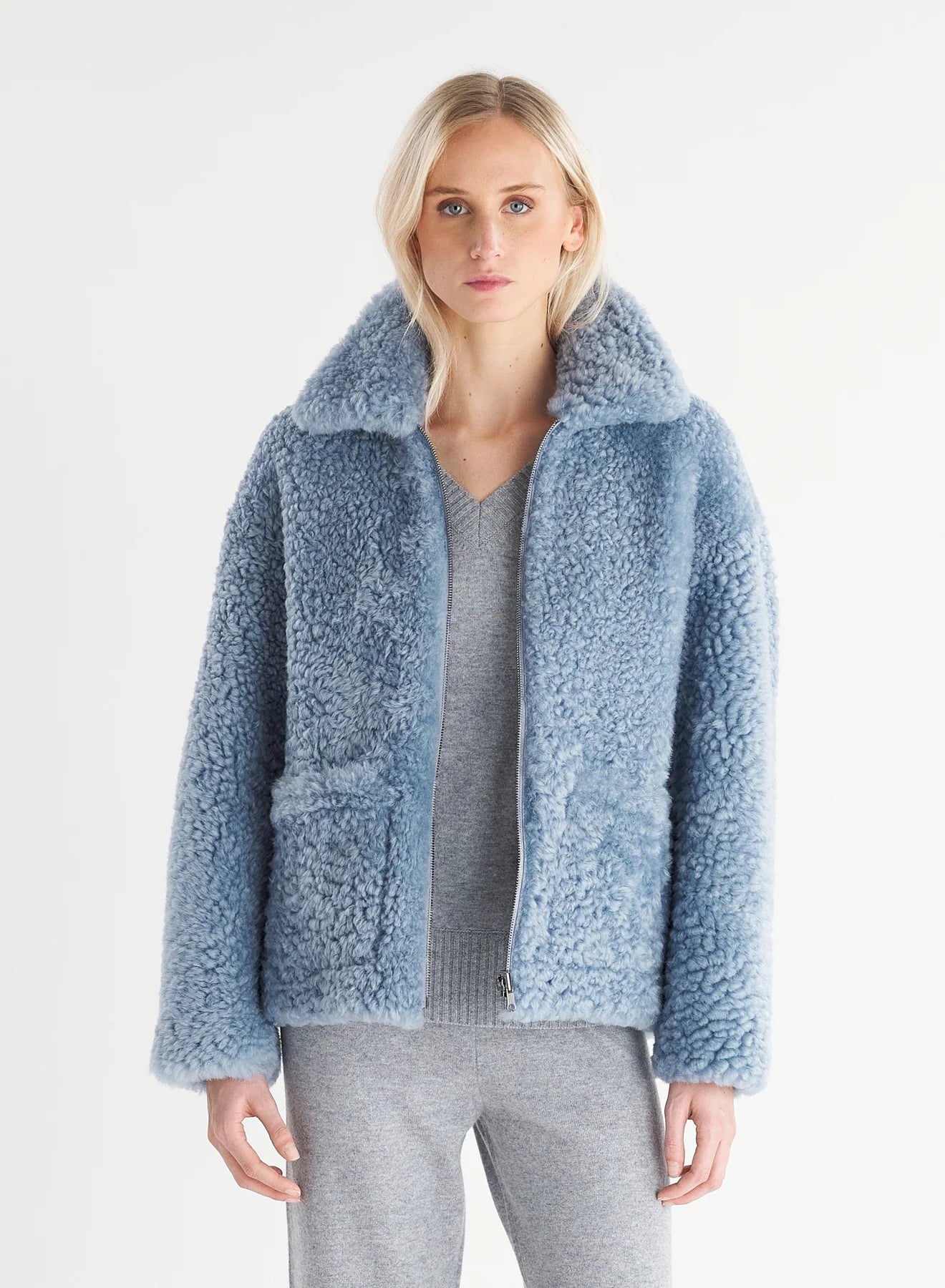 Montone Reversibile In Pelle