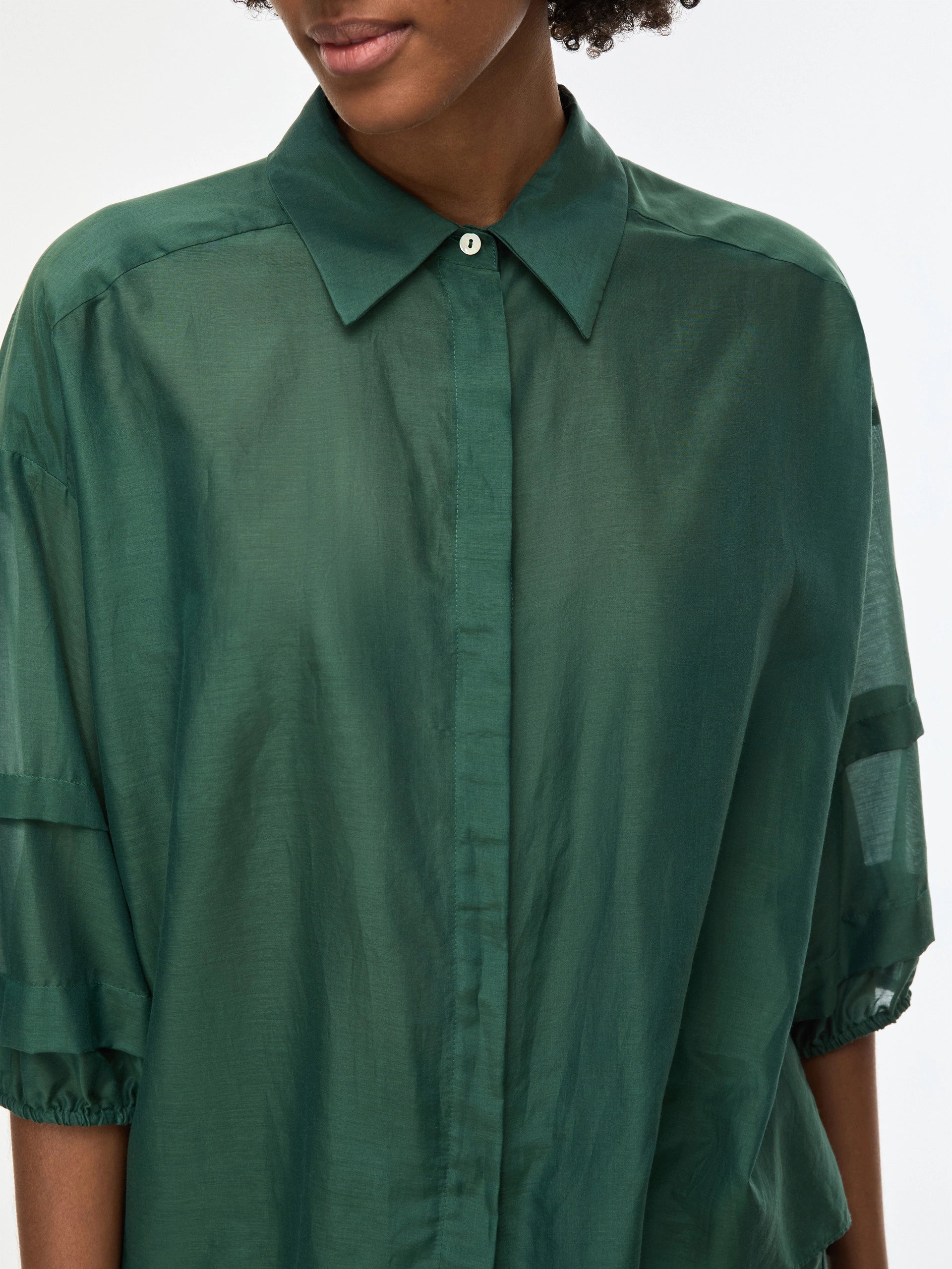 Camicia In Misto Seta