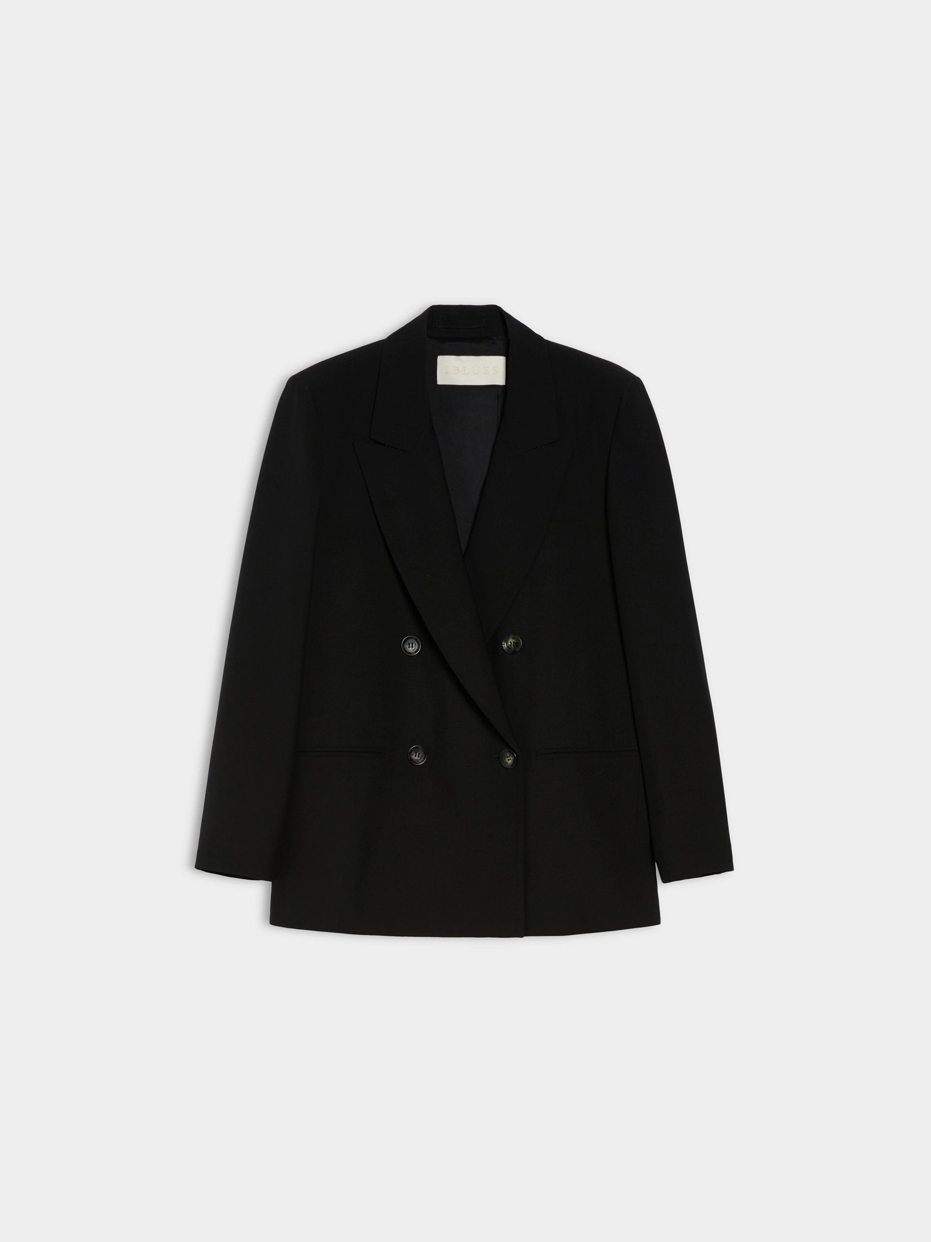 Blazer Doppiopetto In Misto Lana