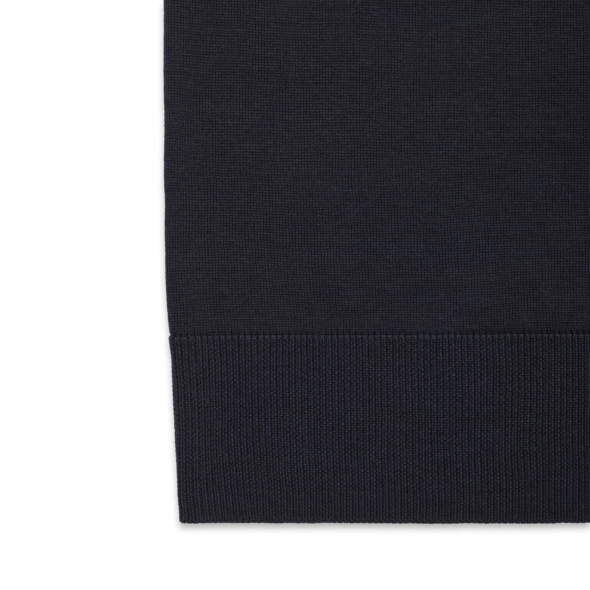 Maglia Girocollo Manica Lunga Seta e Cotone