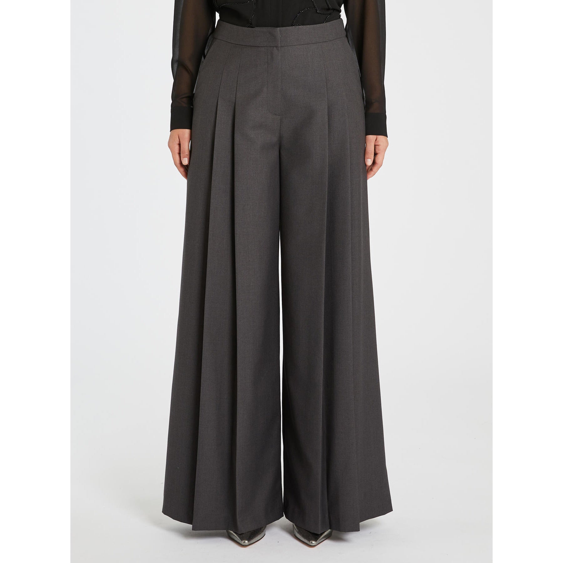 Pantalone Ampio con Pinces