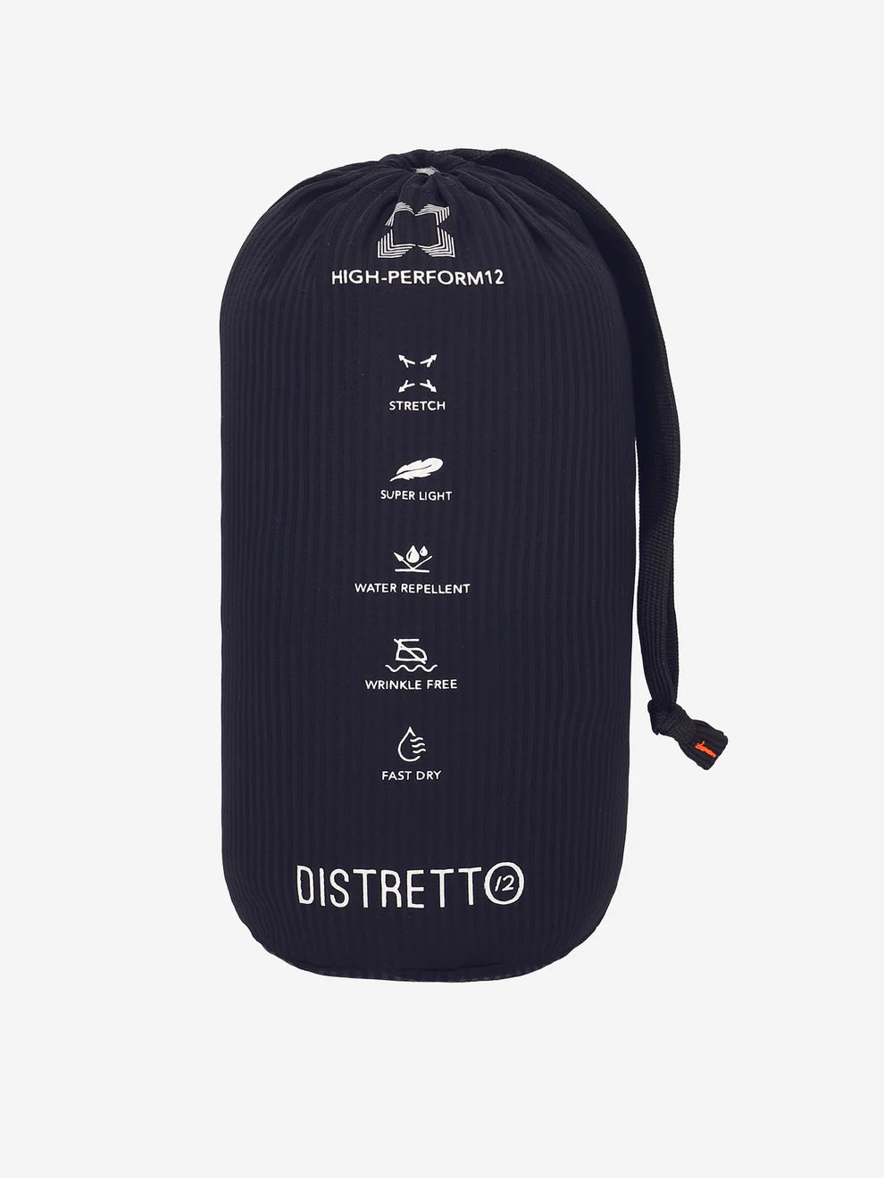 Giacca  In Tessuto Tecnico Stretch Con Righe A Rilievo