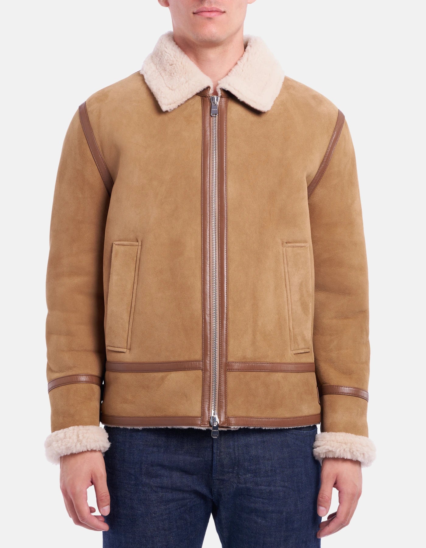 Giaccone Regular In Shearling