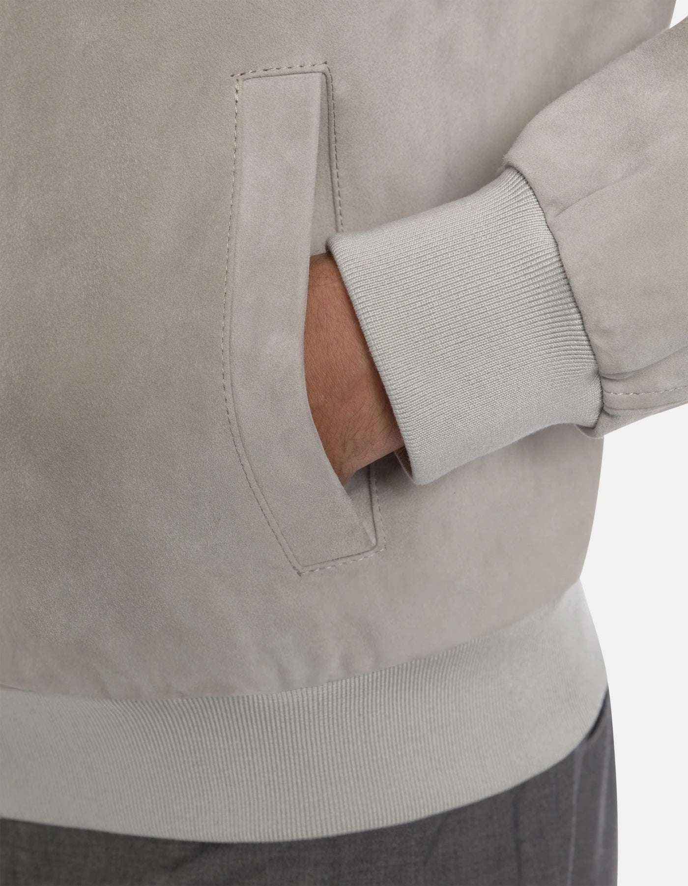 Giubbotto Bomber In Suede DonDup