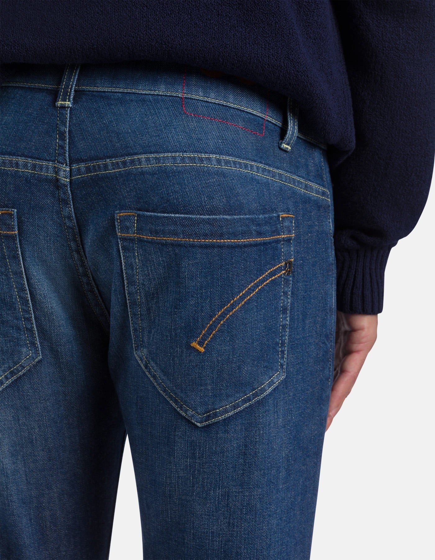 Jeans George in Denim Stretch Fondo 17cm  DON DUP