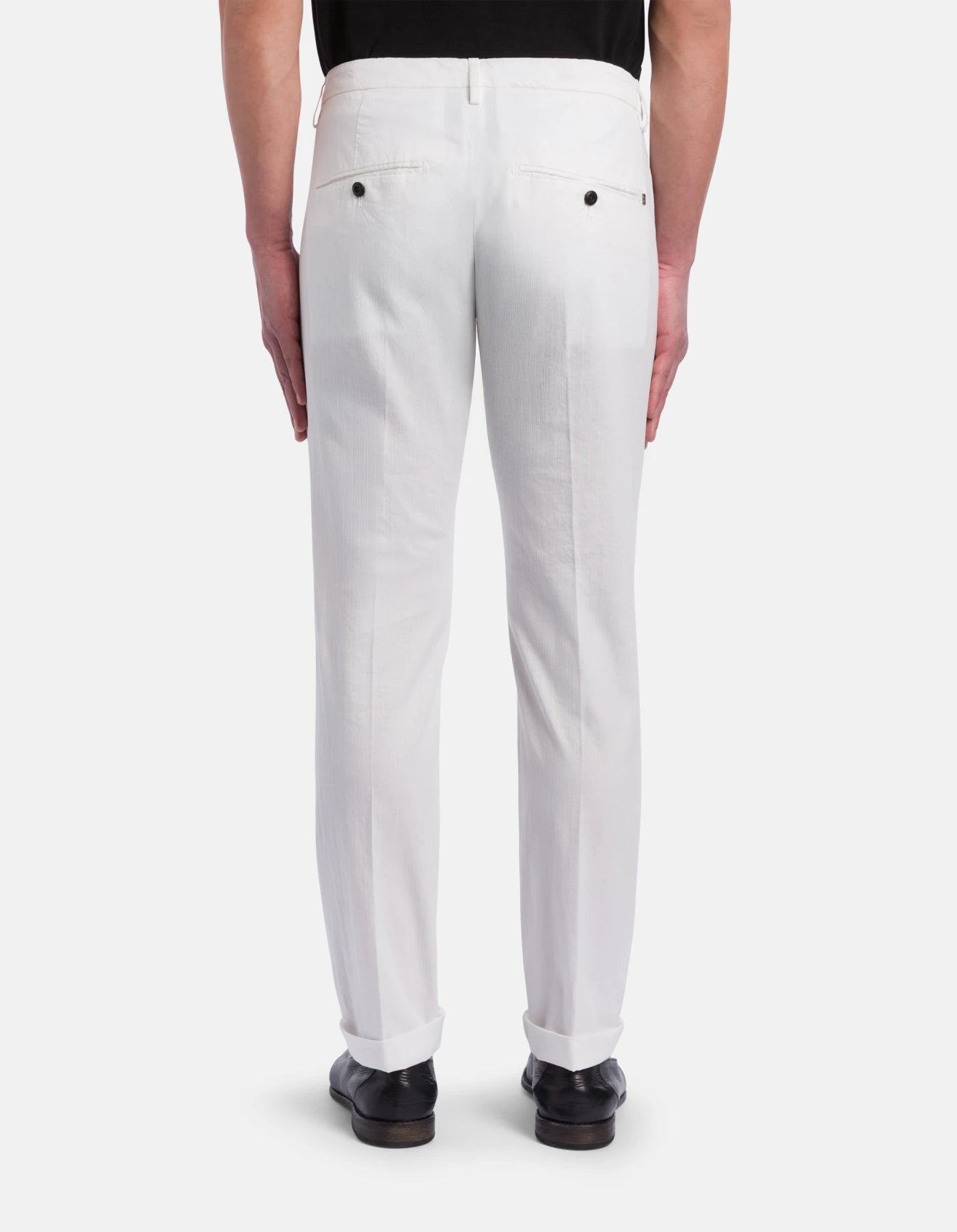 Pantalone Regular Fitin con Armatura di Cotone Fondo 17,5 dON DUP