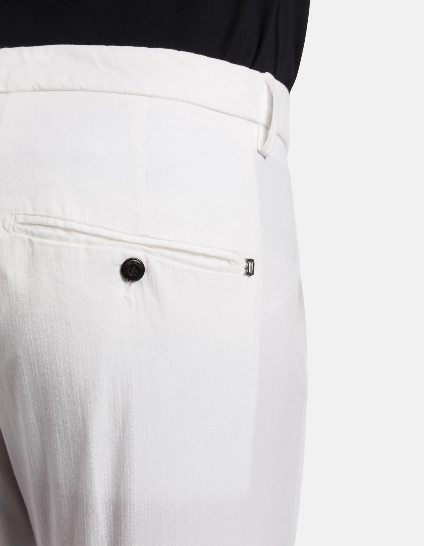 Pantalone Regular Fitin con Armatura di Cotone Fondo 17,5 dON DUP