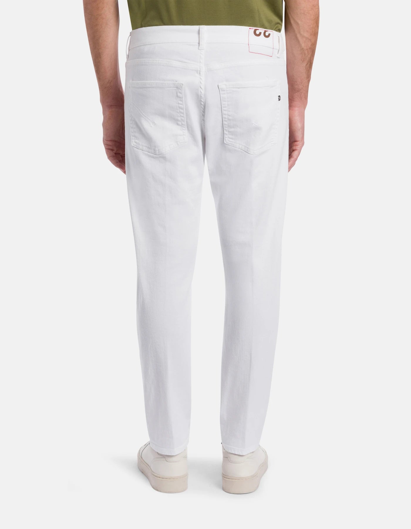 Jeans Dian Carrot Fit in bull Stretch  Fondo 17,5 cm/6,9 in DON DUP