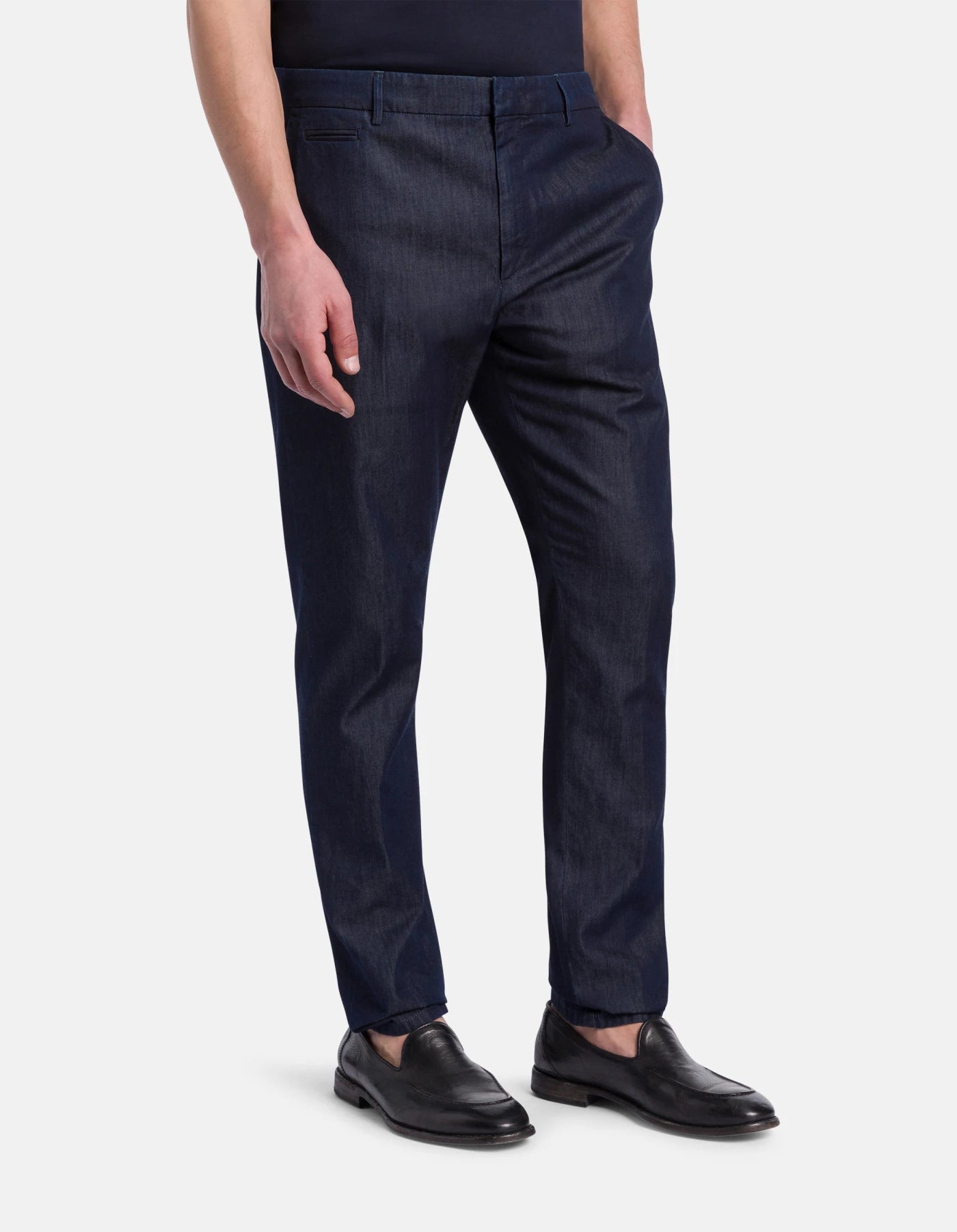Pantaloni DON DUP Joe Carrot in Denim Fisso conFondo 17,5 cm