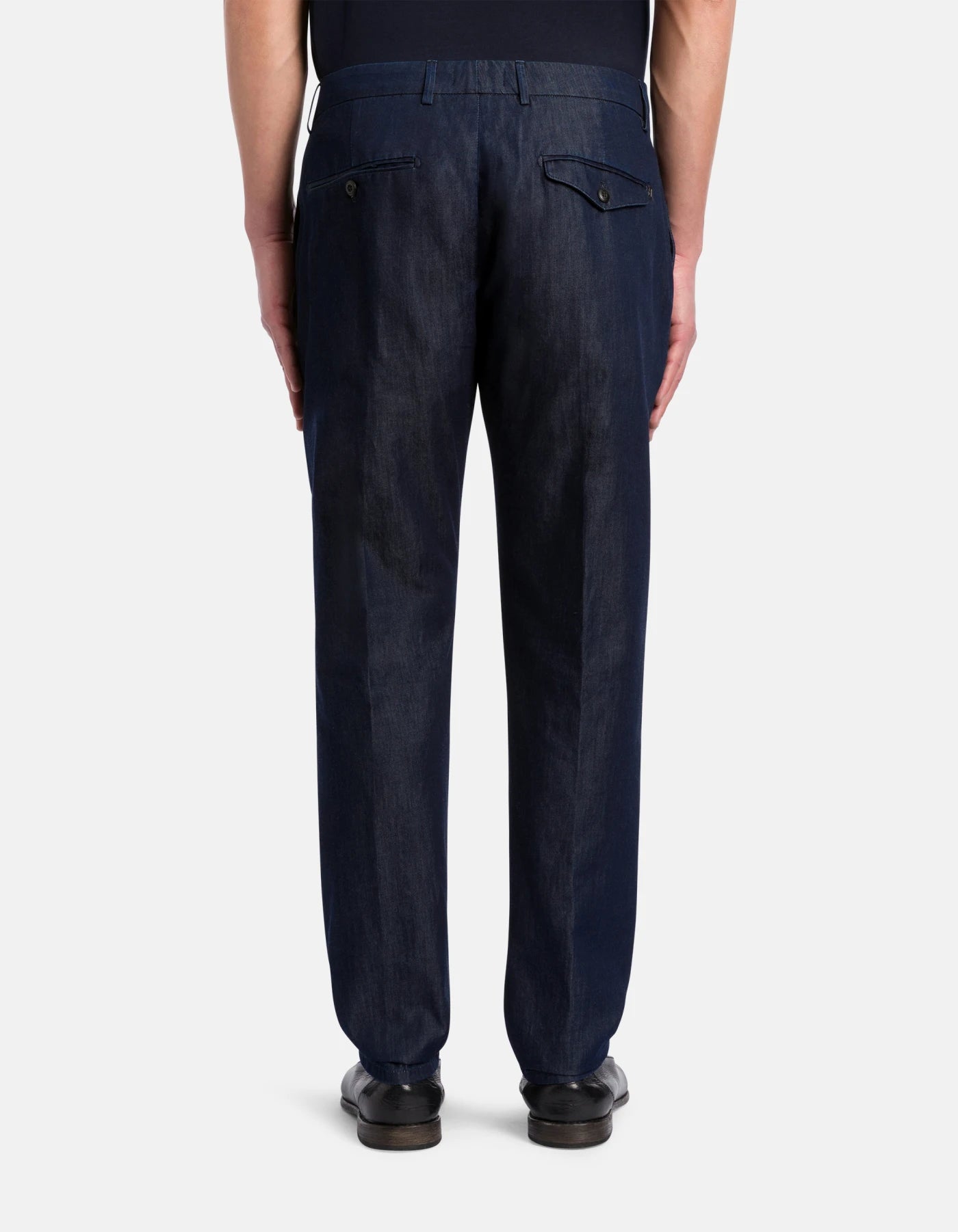 Pantaloni DON DUP Joe Carrot in Denim Fisso conFondo 17,5 cm