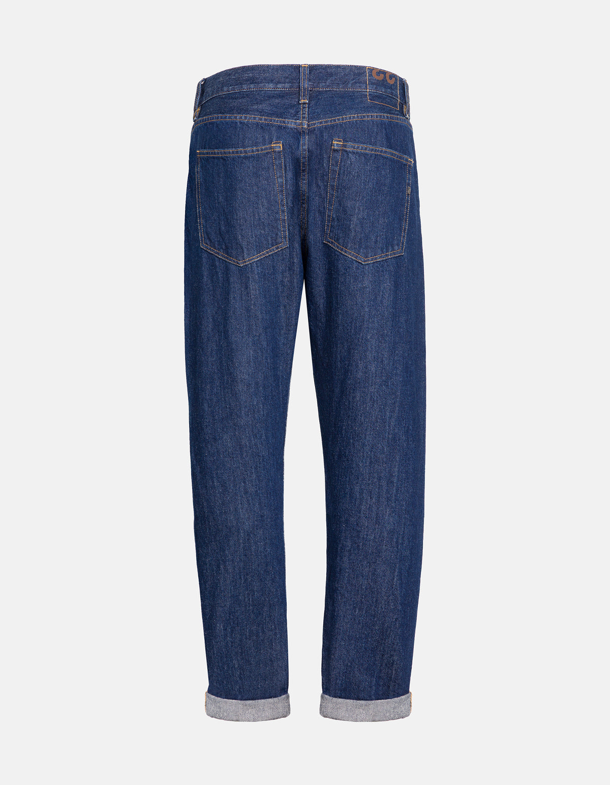 Jeans Icon Regular in Denim Fisso Fondo 18,5 cm