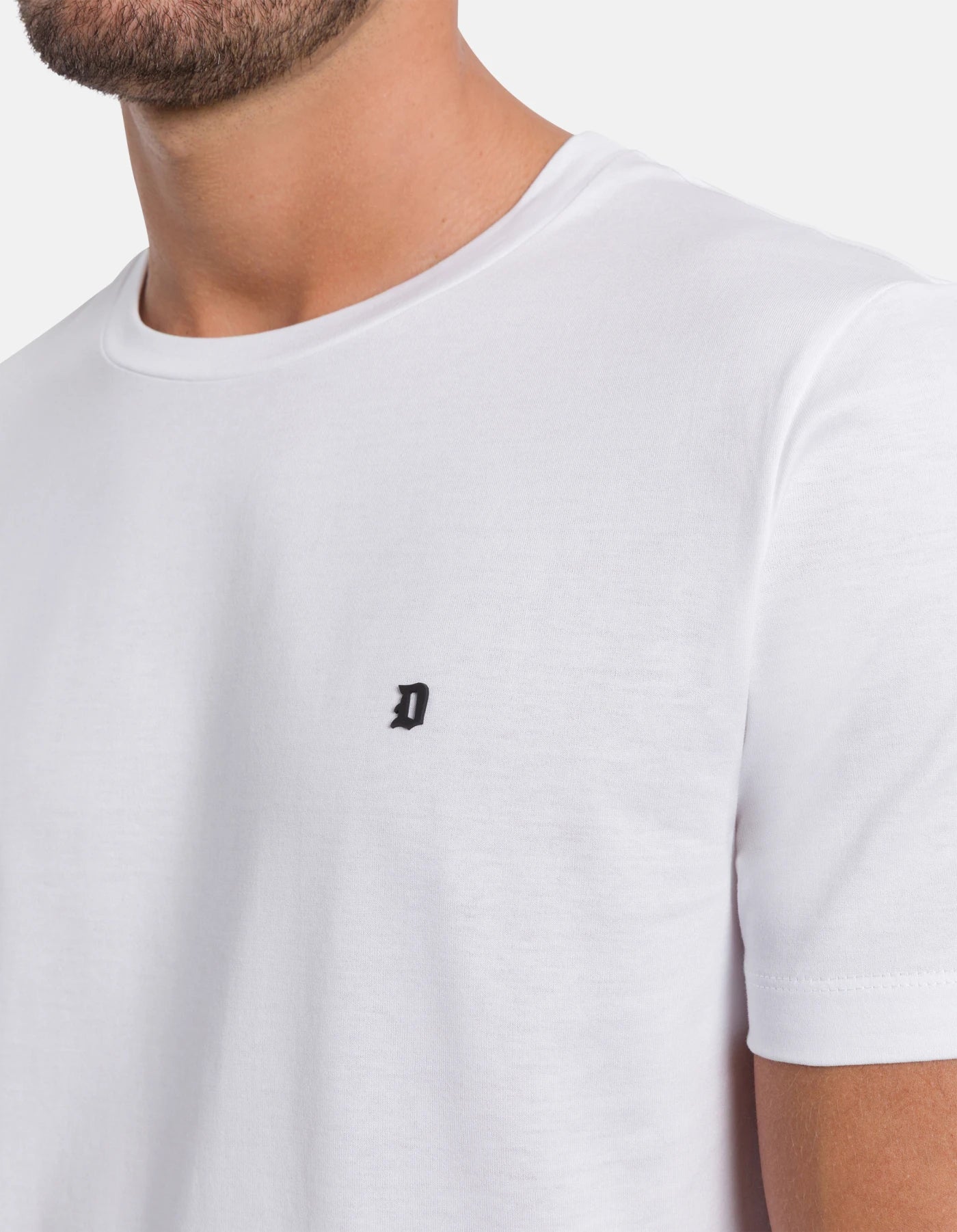 T-shirt Girocollo Regular in Jersey DONDUP