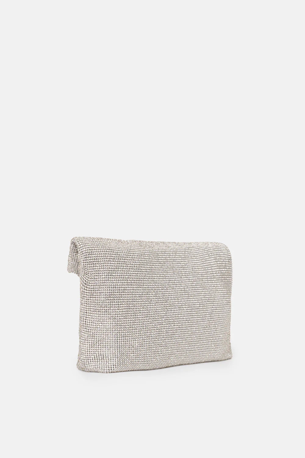 Borsa-Clutch Strass Con Chiusura Calamitata