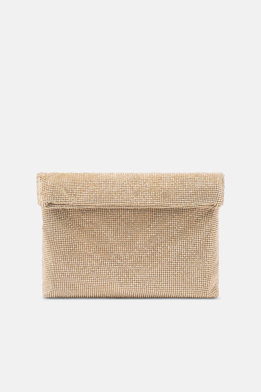 Borsa-Clutch Strass Con Chiusura Calamitata