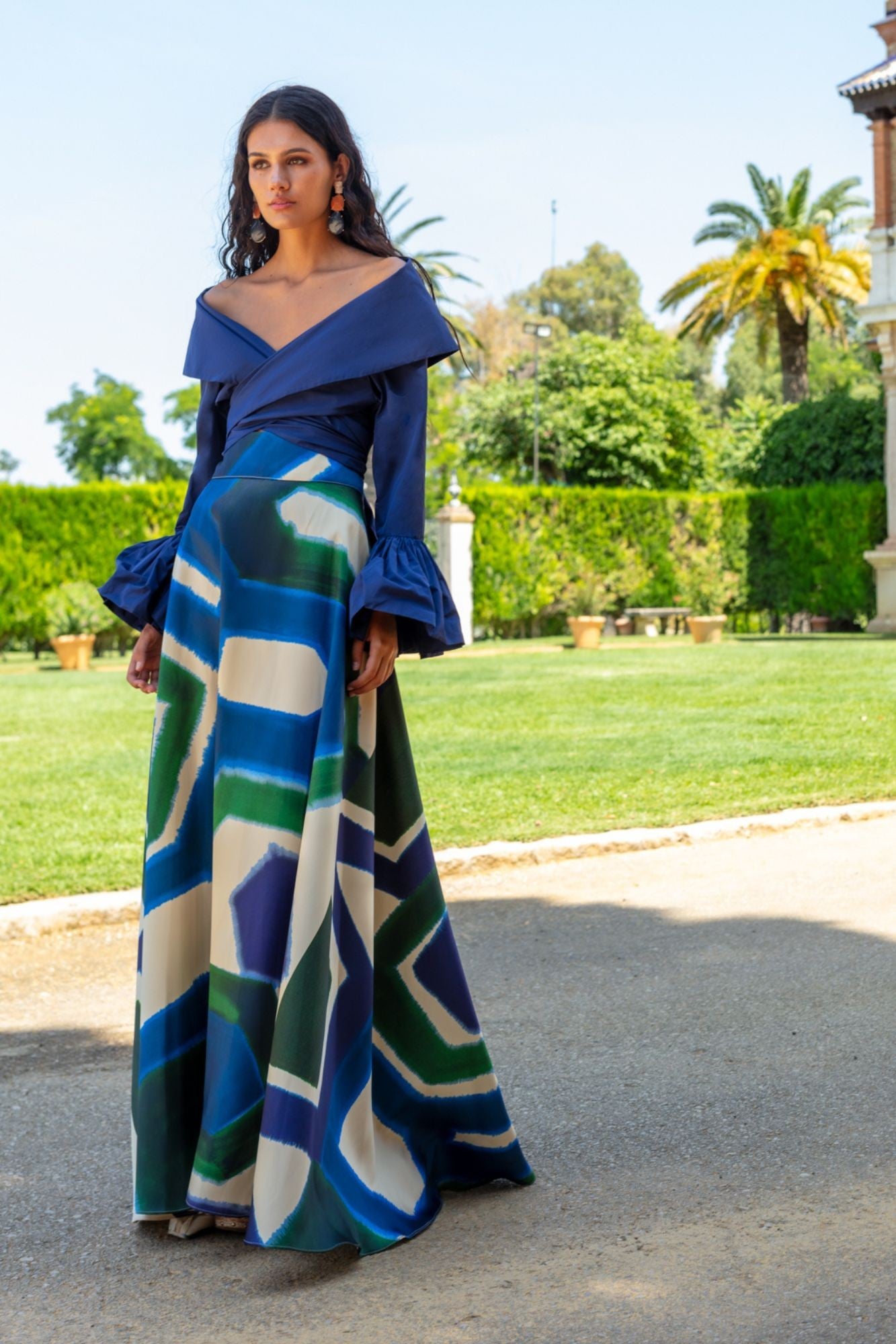 Completo Gonna fantasia  Con Top