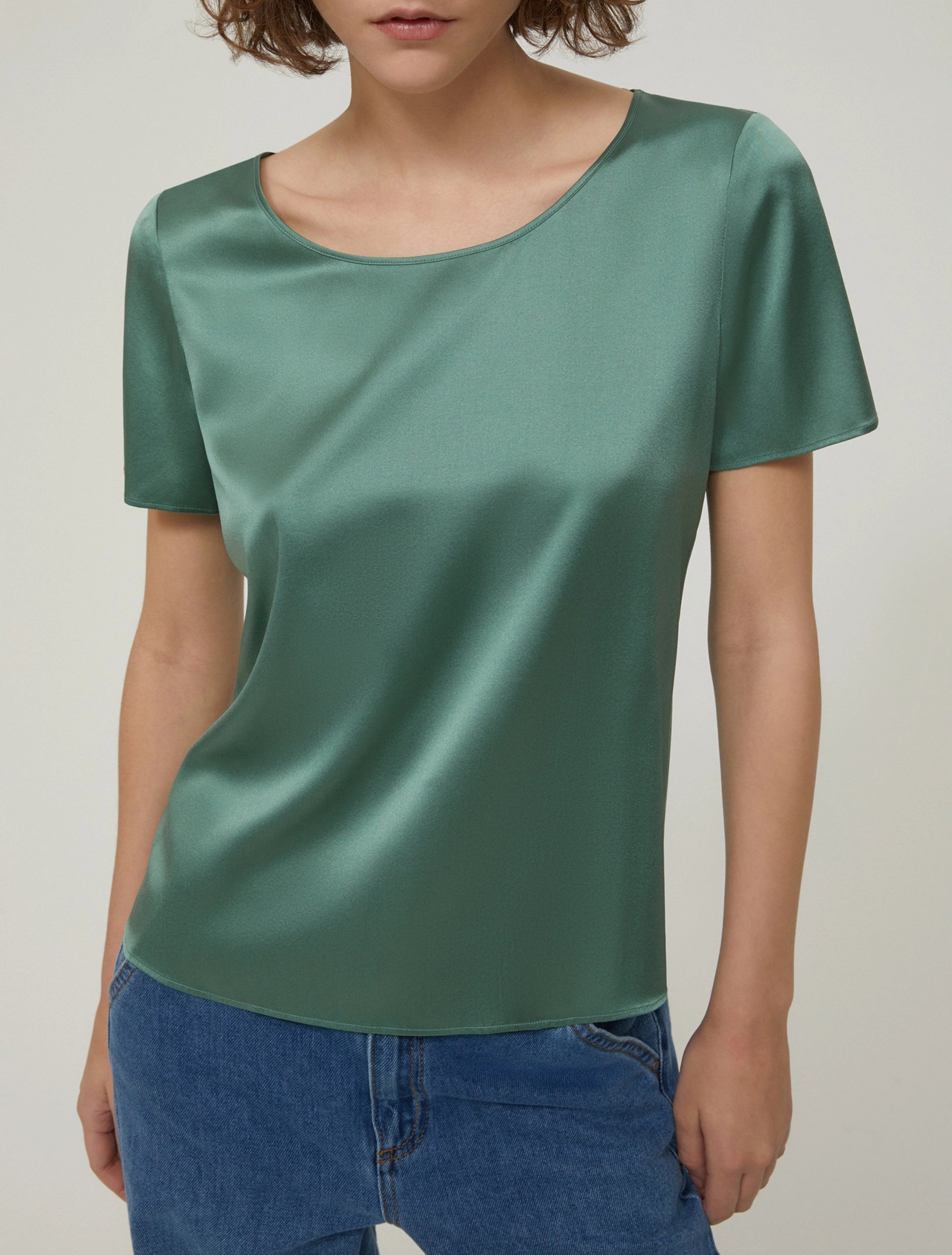 T-shirt SottoGiacca in  seta