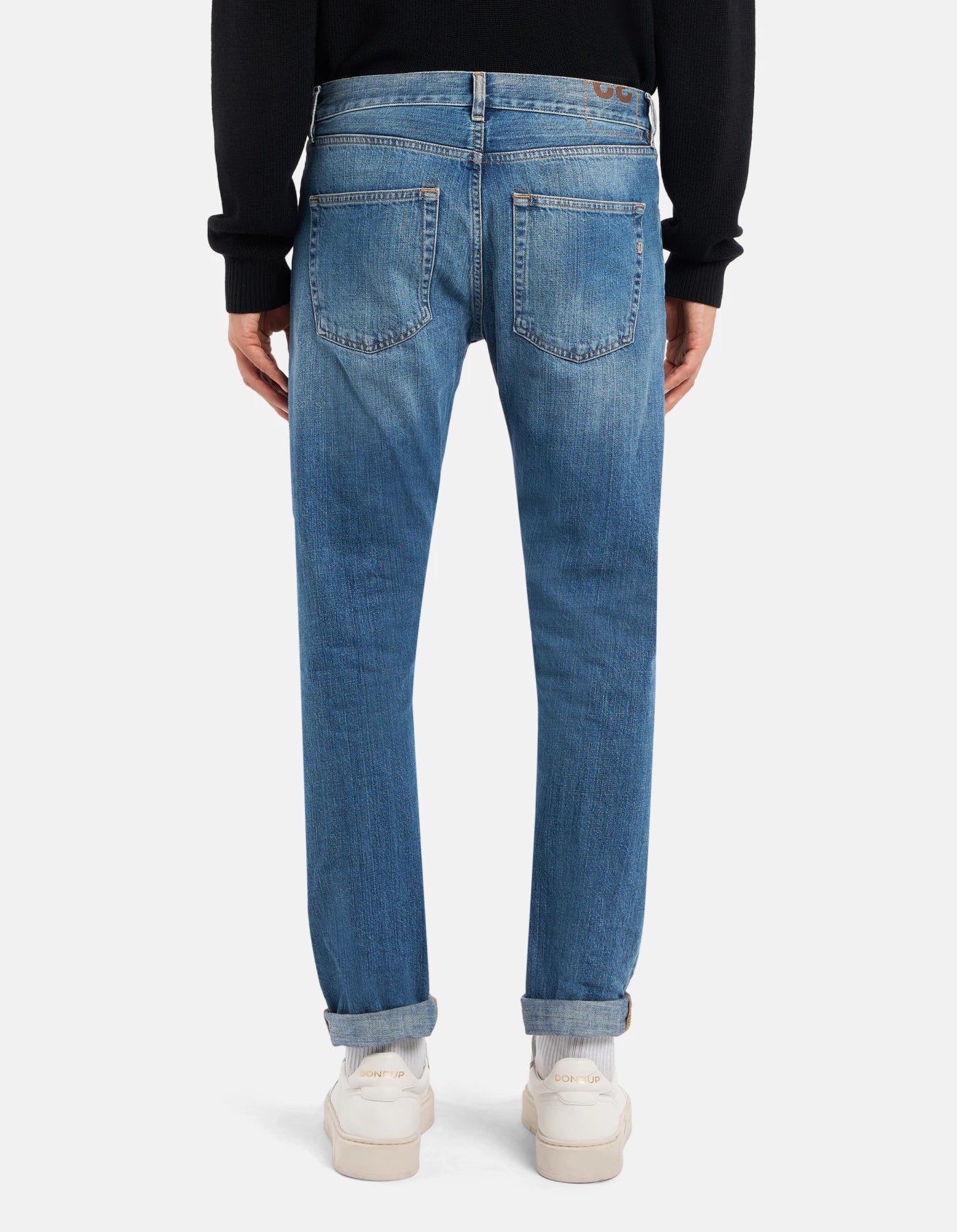 Jeans Icon Regular In Denim Fisso