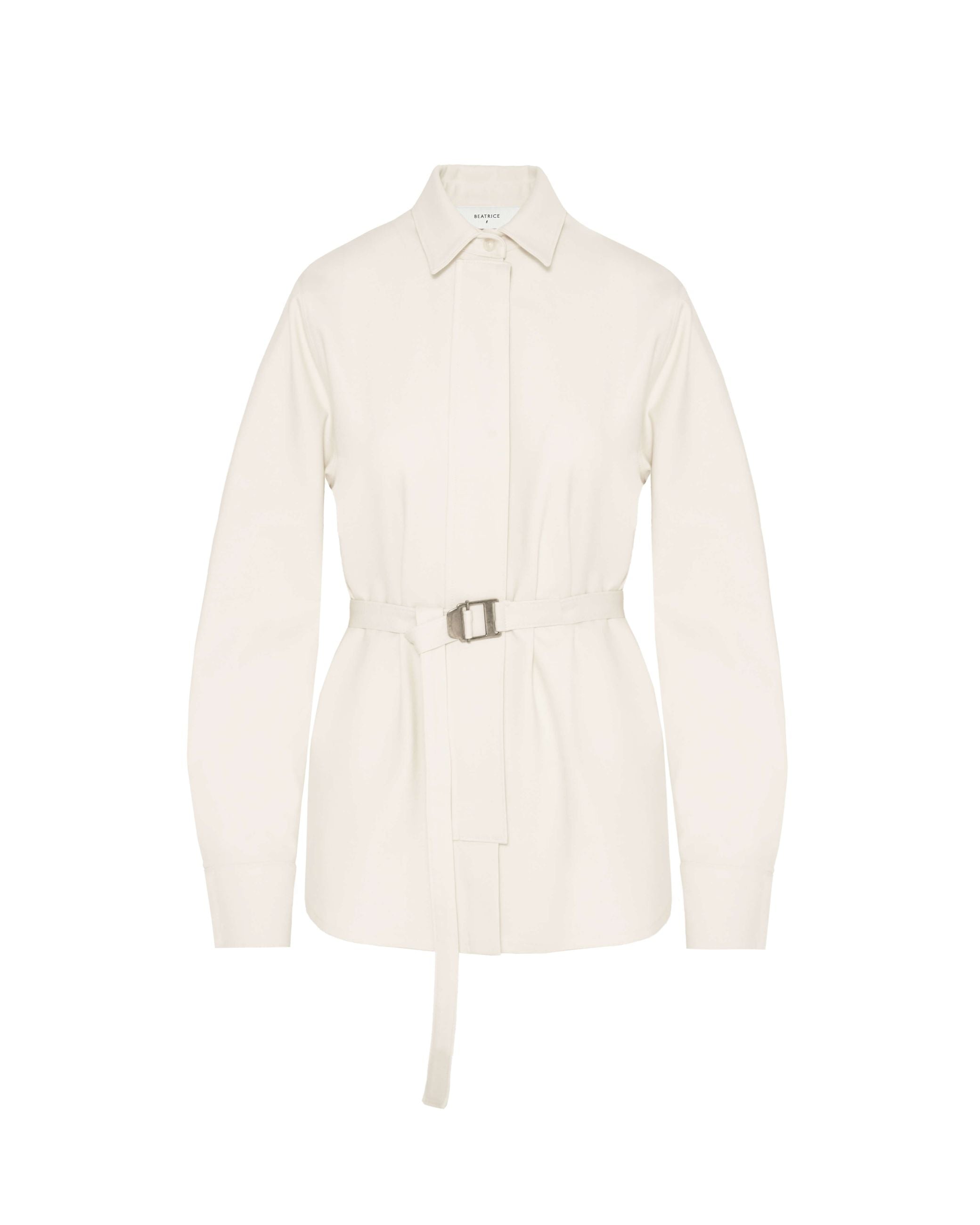 Giacca Camicia Con Cintura