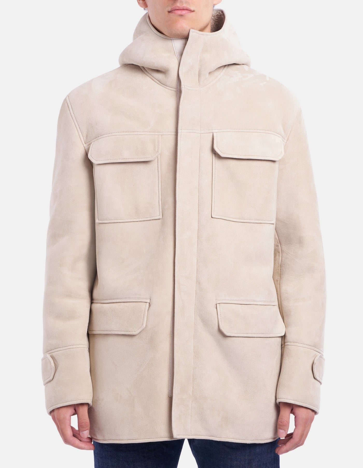 Giaccone Regular In Shearling