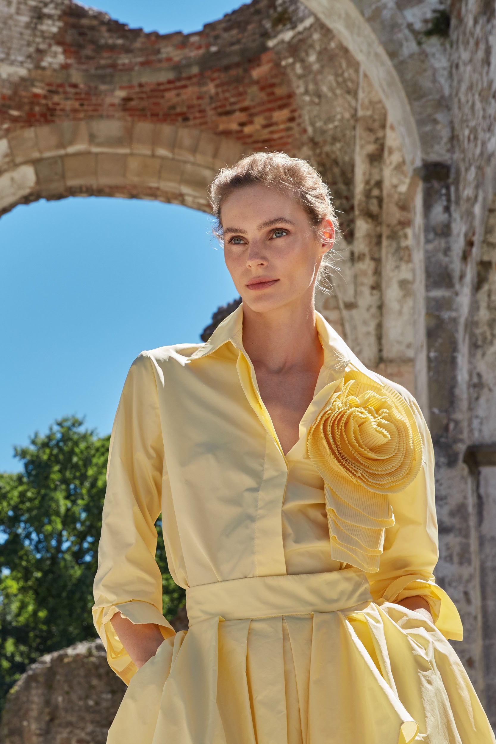 Camicia In Taffetà