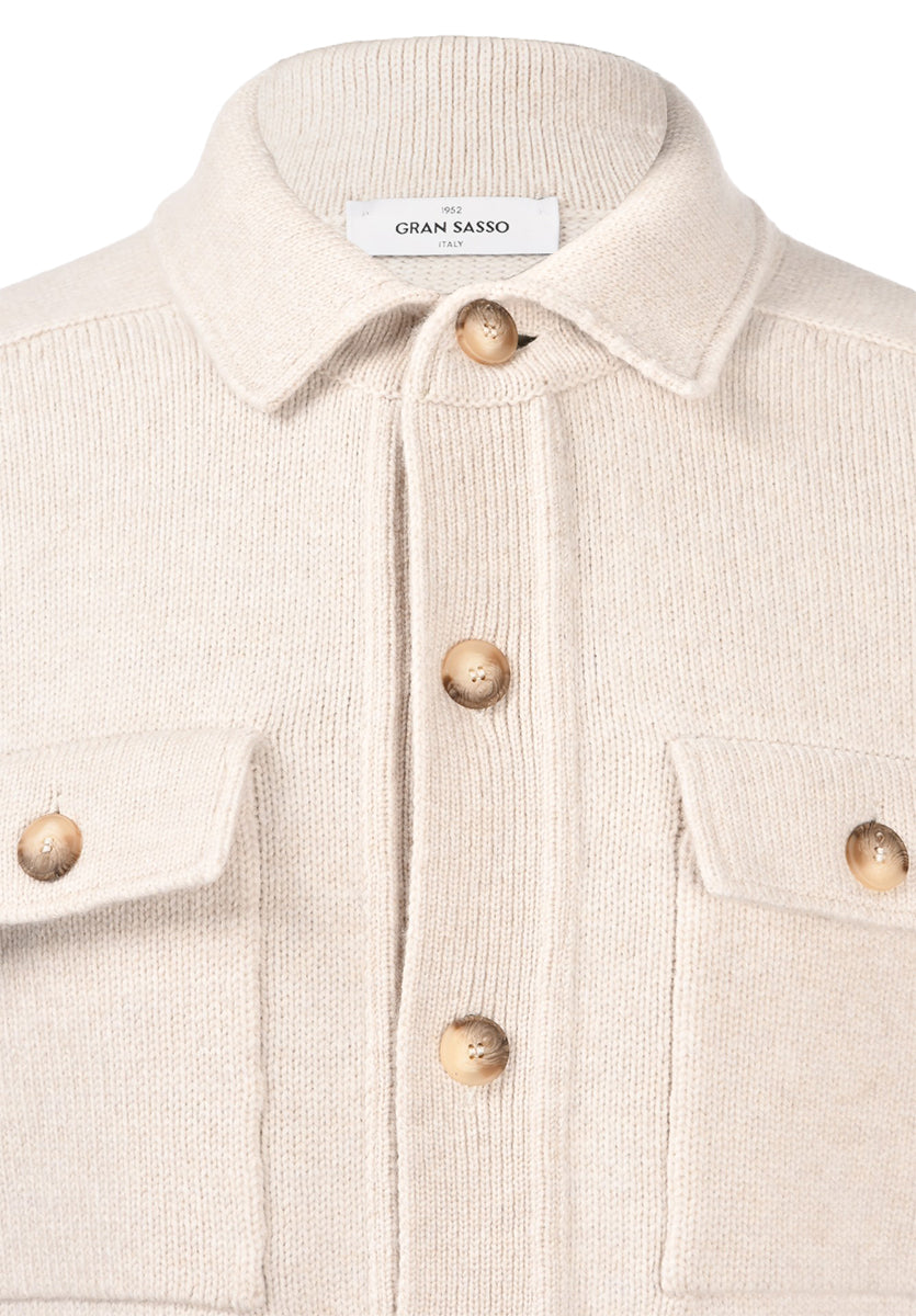 Over Jacket In Lana