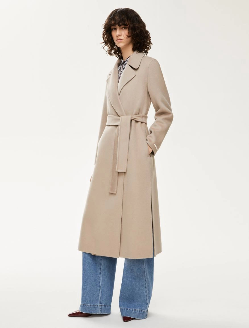 Cappotto Con Cintura
