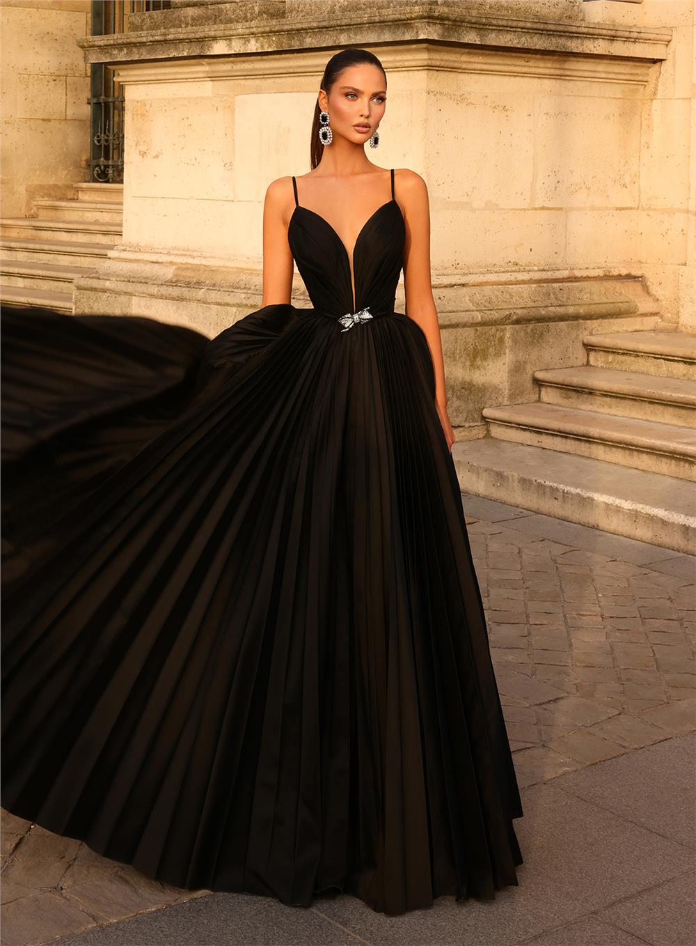 Abito Ampio con Bustier