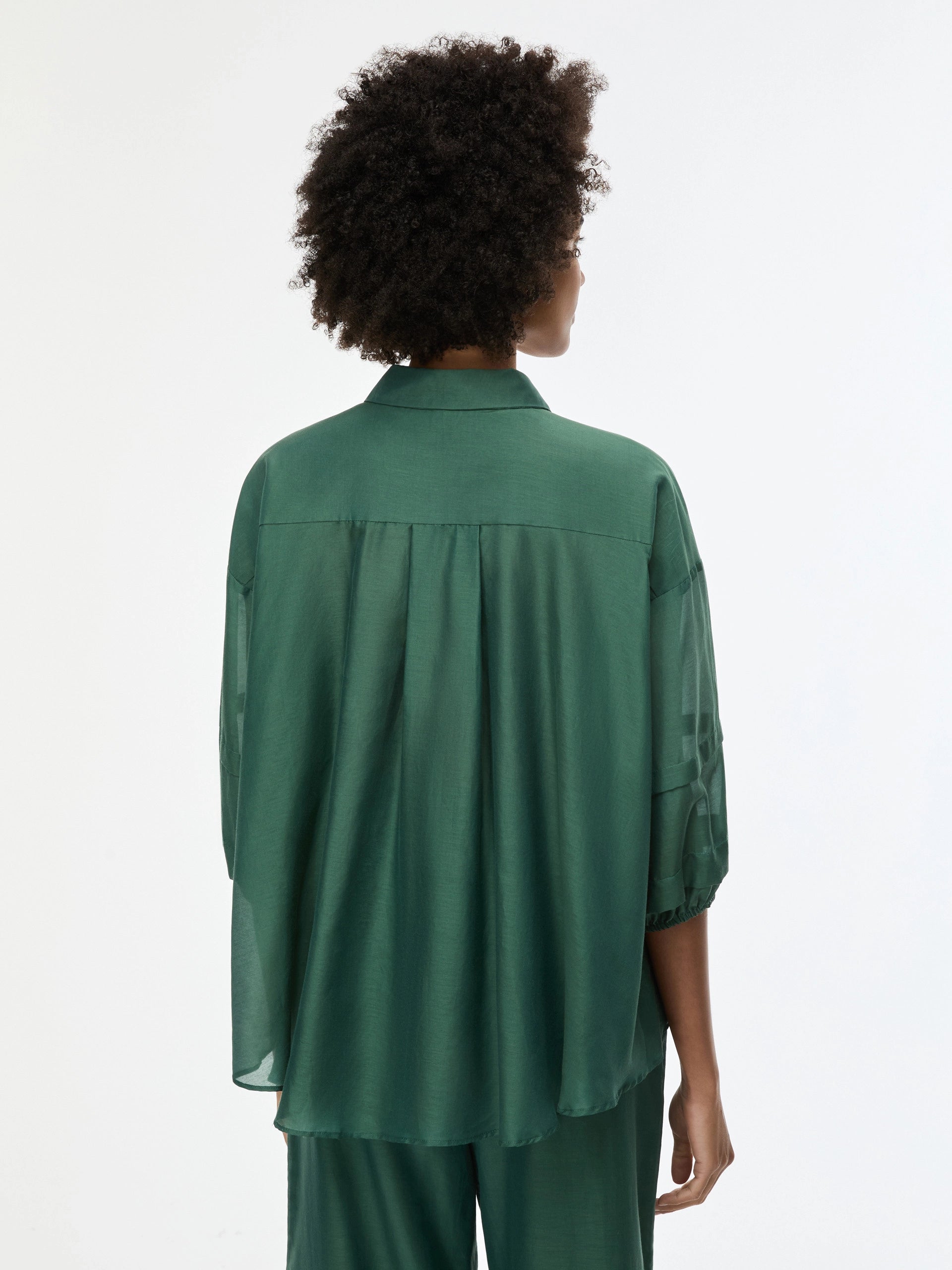 Camicia In Misto Seta