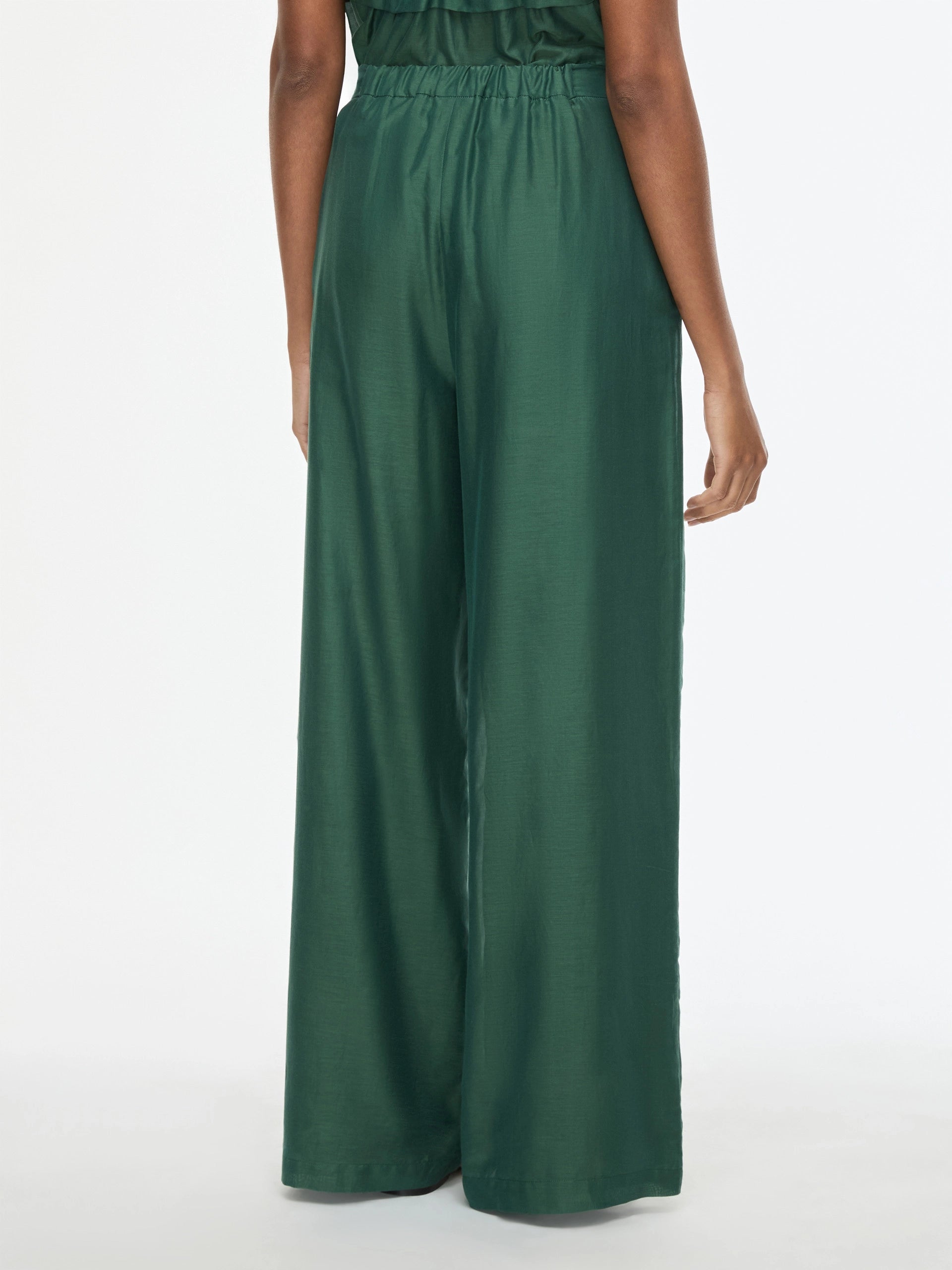 Pantalone Morbido In Mussola e Seta